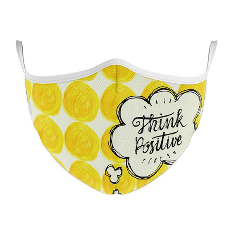 MASCHERINA ULTRA STYLE IN TNT DOPPIO STRATO – THINK POSITIVE