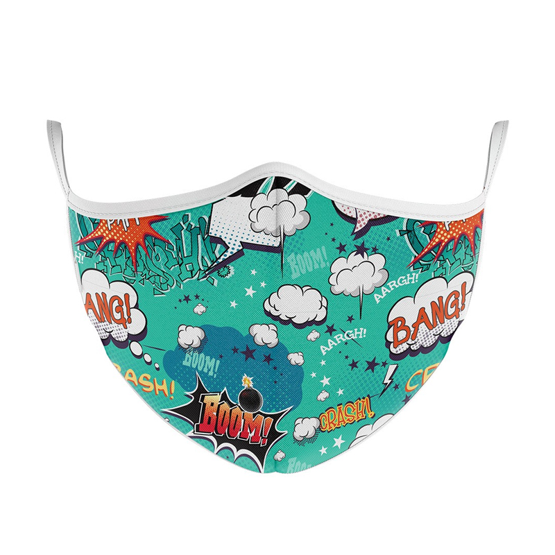 MASCHERINA ULTRA STYLE IN TNT DOPPIO STRATO – COMICS-M