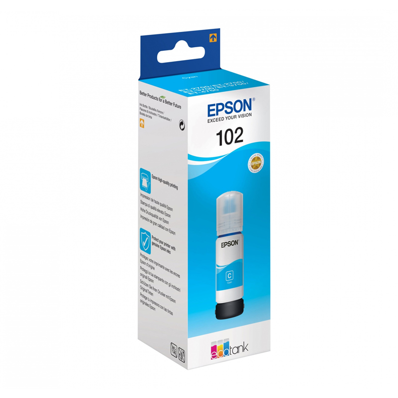 EPSON 102 CIANO (C13T03R240) – CARTUCCIA ORIGINALE