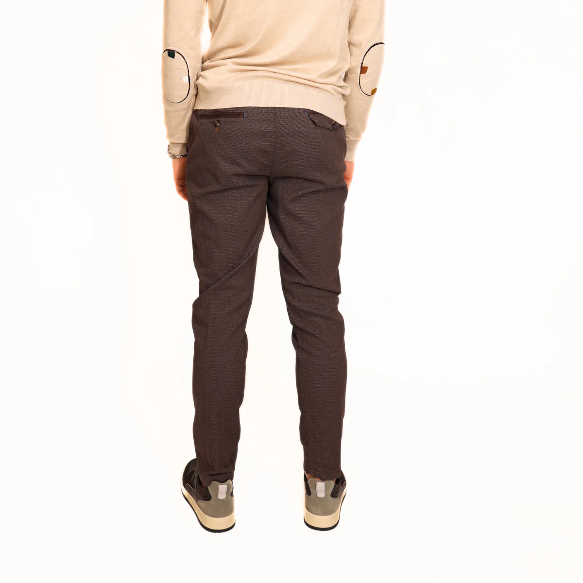 BERNA PANTALONE 246109618 MARRONE - immagine 3