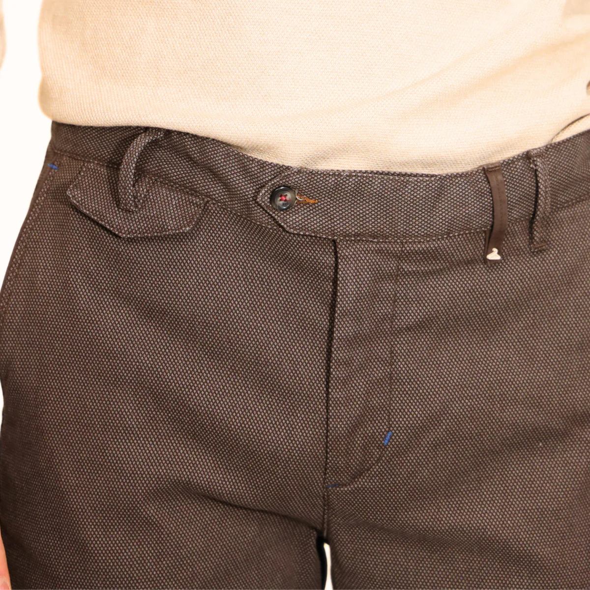 BERNA PANTALONE 246109618 MARRONE - immagine 4