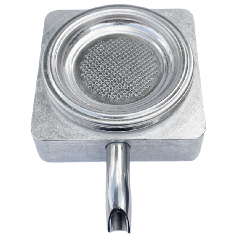 DIDIESSE PORTACIALDA IN ALLUMINIO CON BECCUCCIO, FILTRO E DADO – PER SERIE FROG REVOLUTION