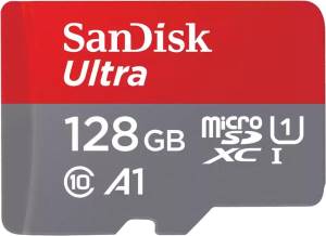 SanDisk Ultra MicroSD 128GBC10 UHS-I SDXC 140MB/s - immagine 2