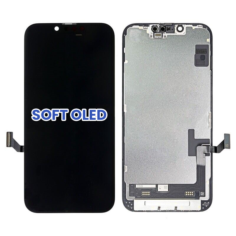 Display assemblato con supporti A+ SOFT OLED TOP QUALITY – APPLE iPhone 14 Plus - immagine 2