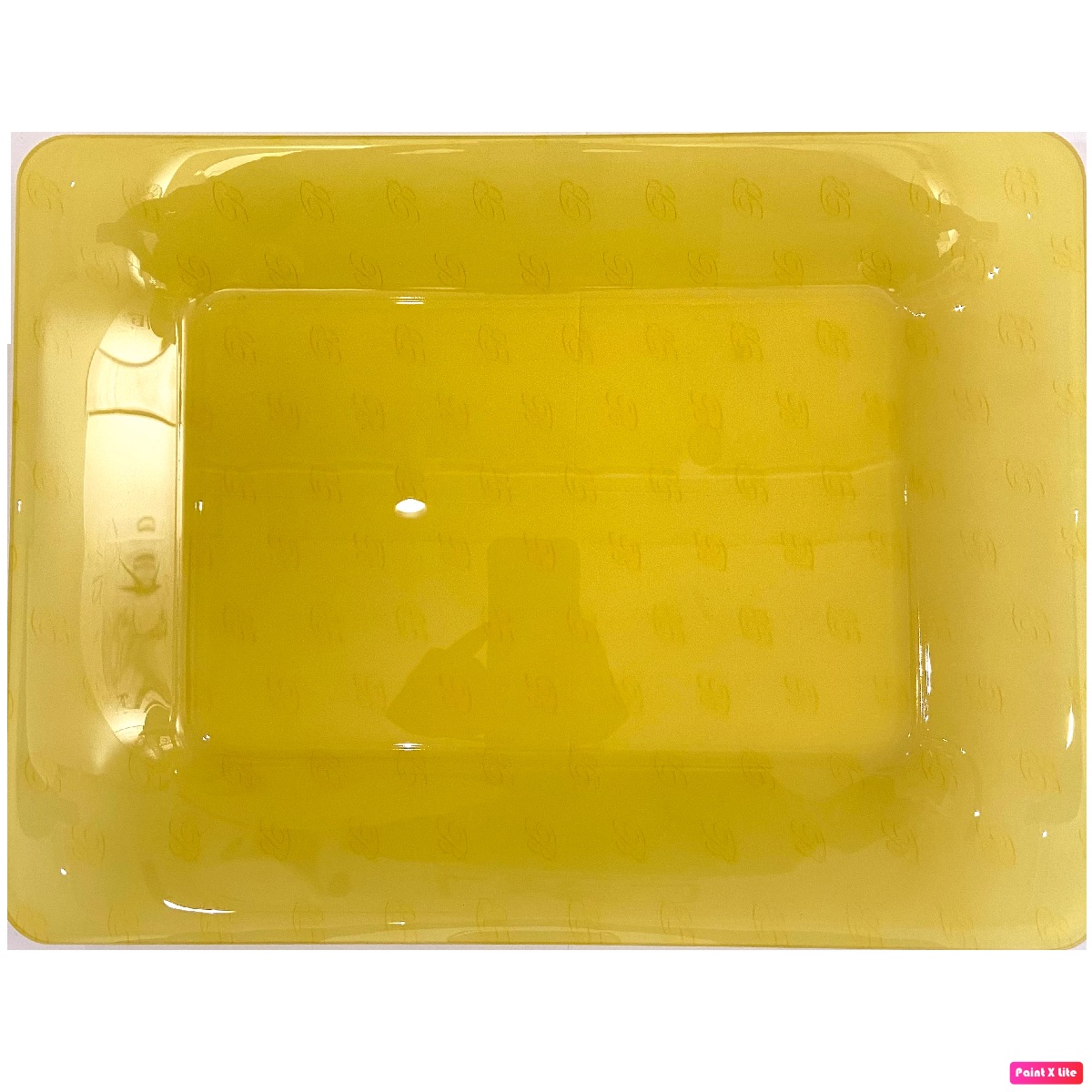 BLUMARINE B LOGO VASSOIO GIALLO