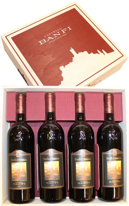4 BRUNELLO DI MONTALCINO BANFI 2005