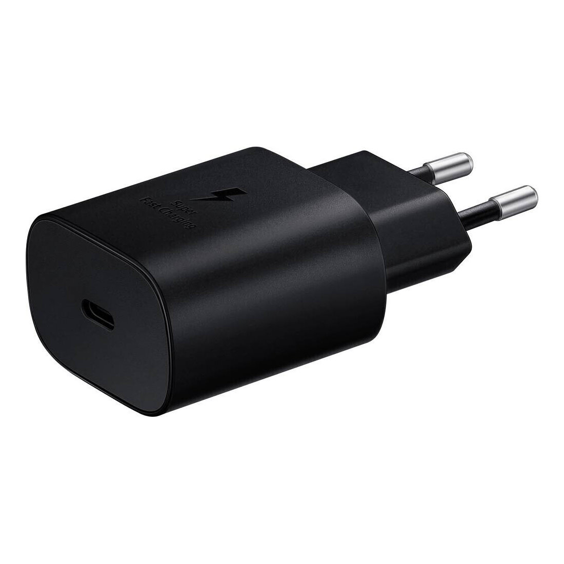 Alimentatore da rete 25W nero BULK USB-C – SENZA CAVO –