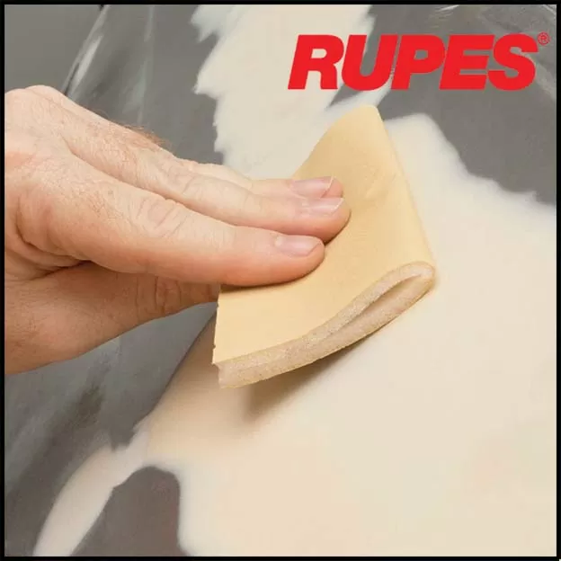 Rupes – 9.31XXX Rotolo abrasivo morbido pretagliato – 144 mm. X 25 m. – Grana da P180 a P1000 | 200 pcs - immagine 4