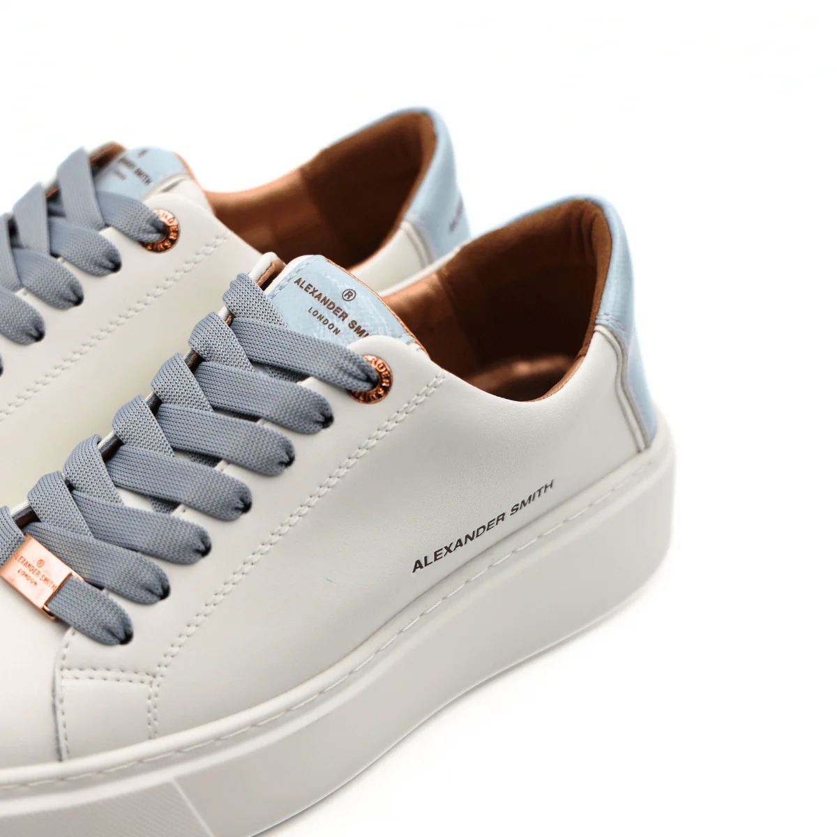 ALEXANDER SMITH SNEAKERS LONDON LHW 8403 WLF BIANCO - immagine 4