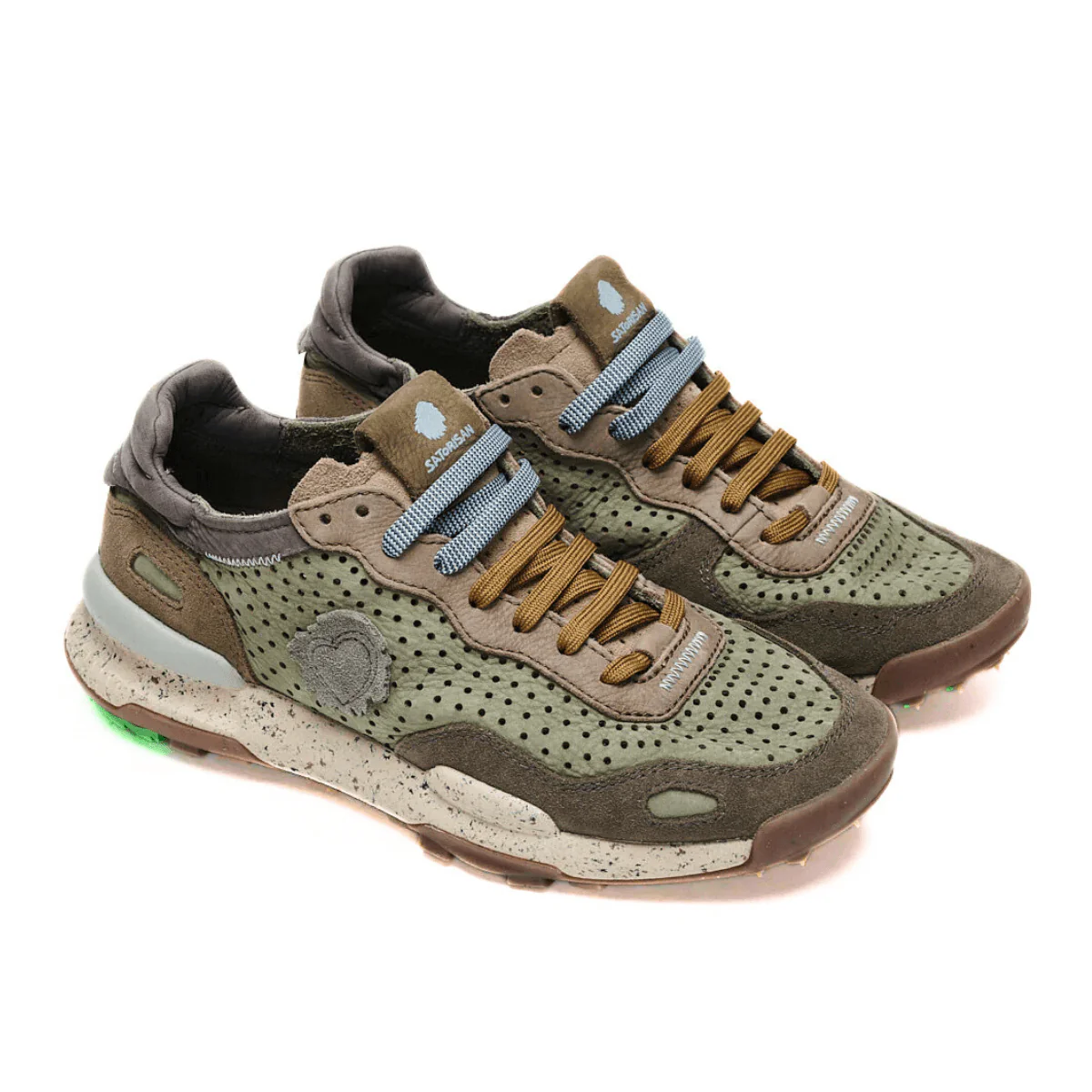 SATORISAN SNEAKERS CHACRONA LASER WILD VERDE - immagine 2