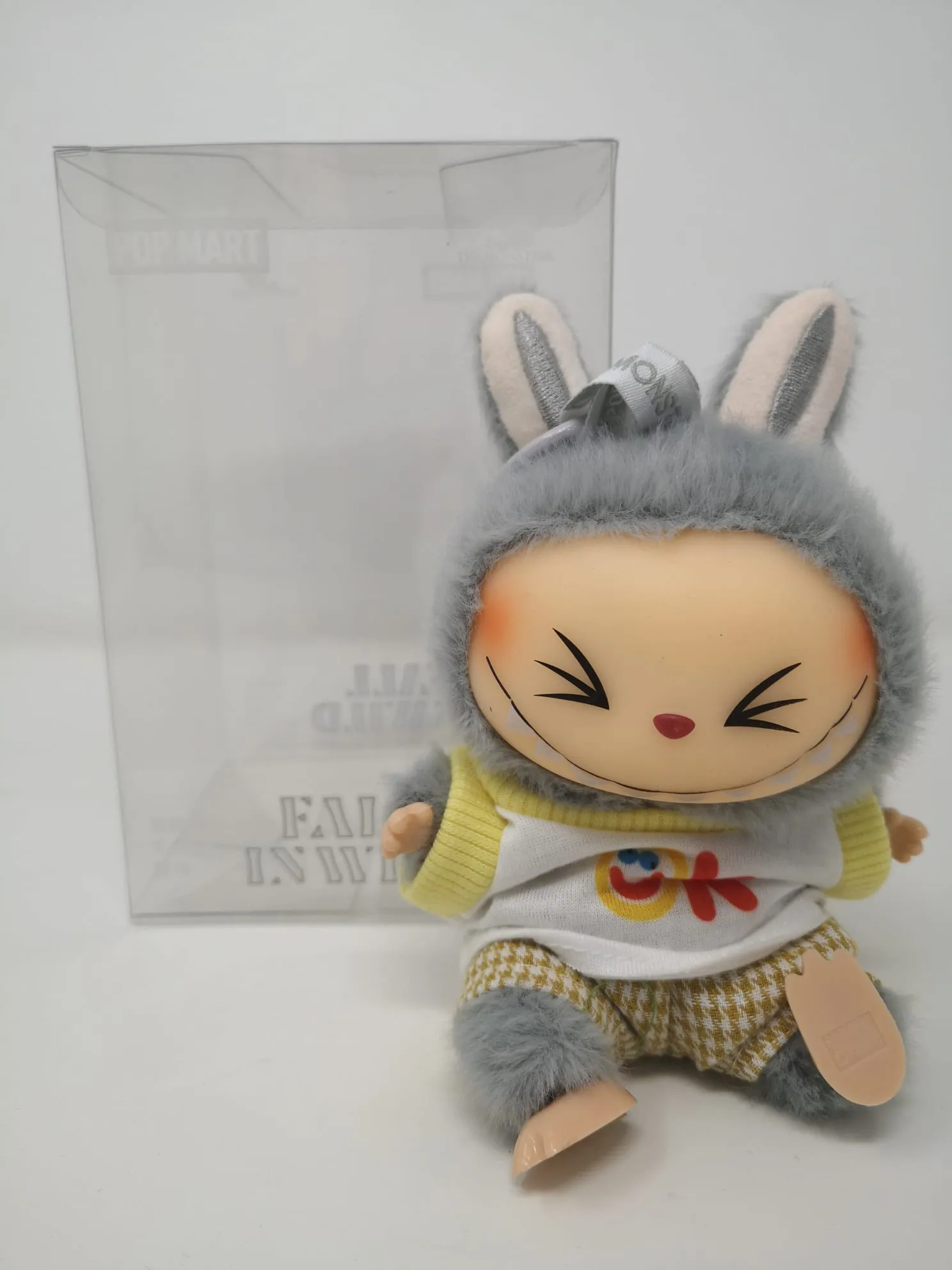 Labubu Style – Peluche Portachiavi con vestito (2) come nella foto - immagine 2