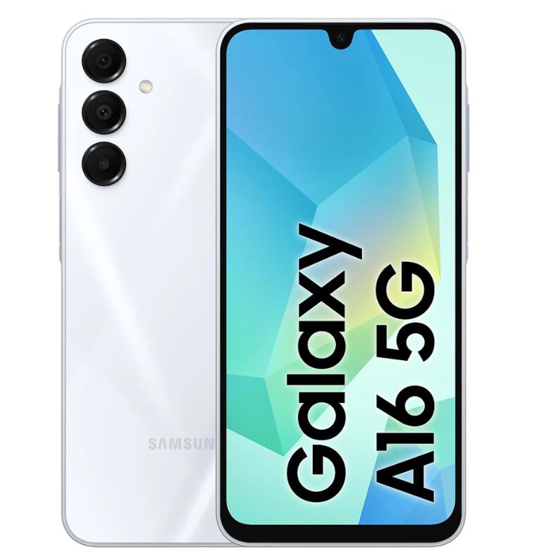 SAMSUNG Galaxy A166 A16 5G 4/128GB DUOS Light Gray – - immagine 2