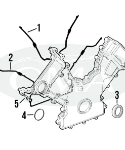 GUARNIZIONE CARTER DISTRIBUZIONE XK8