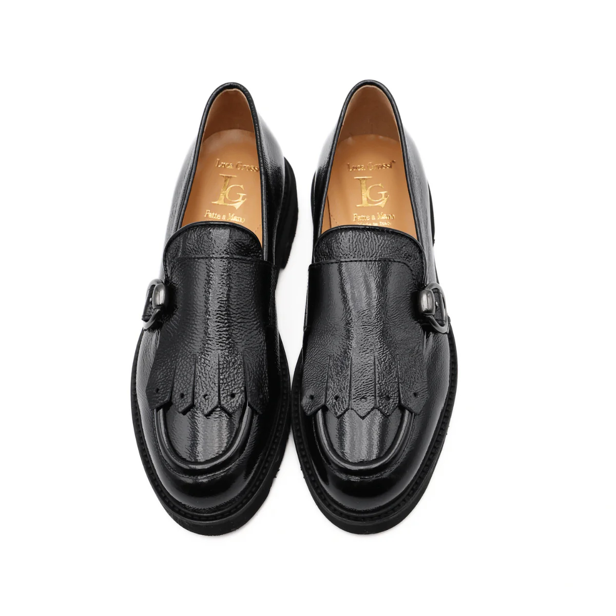 LUCA GROSSI MOCASSINO H485M NAPLAK NERO - immagine 4