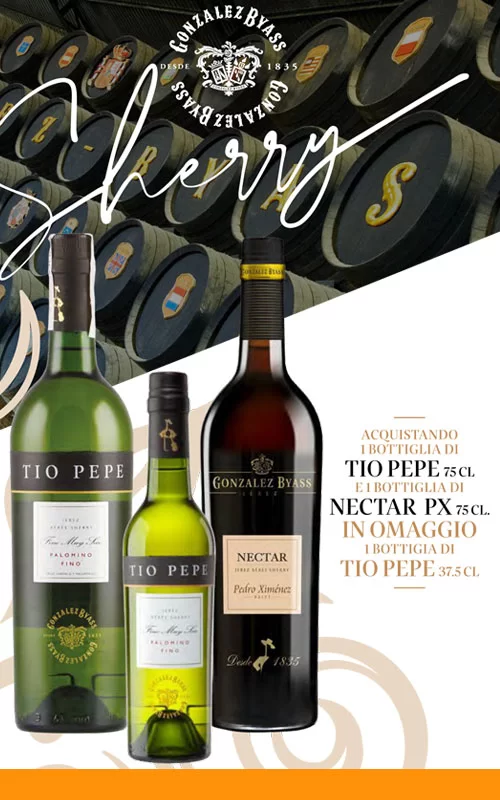 OFFERTA SHERRY GONZALEZ BYASS