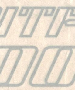 ETICHETTA COFANO ARGENTO SPITFIRE 1500