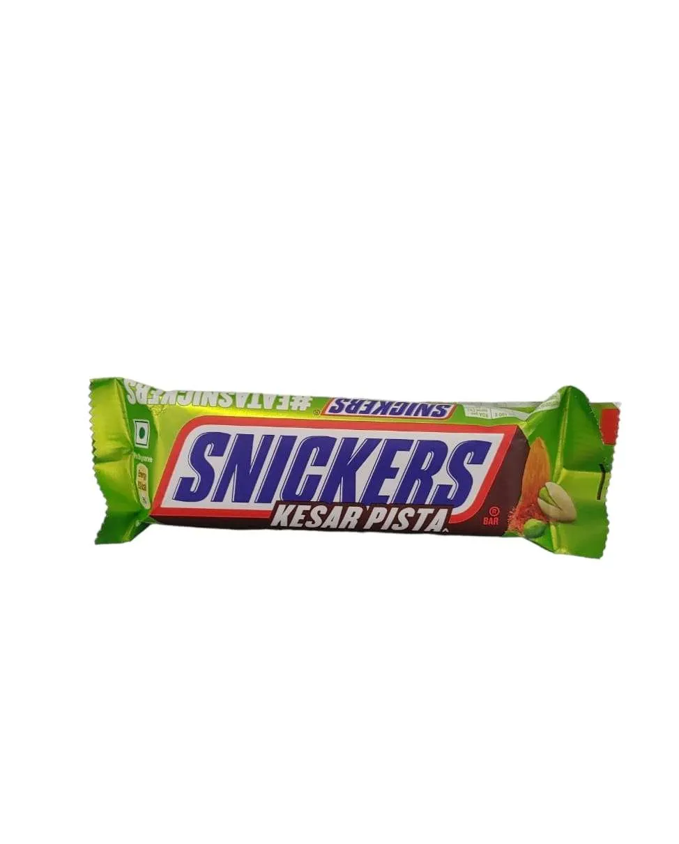 Snickers Kesar Pista – Mandorla Pistacchio e Zafferano