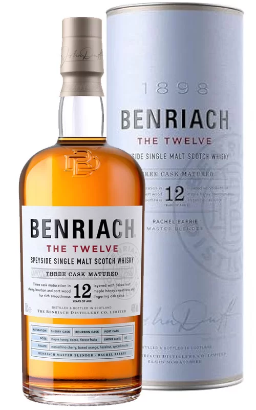 WHISKY BENRIACH THE TWELVE 12 ANNI